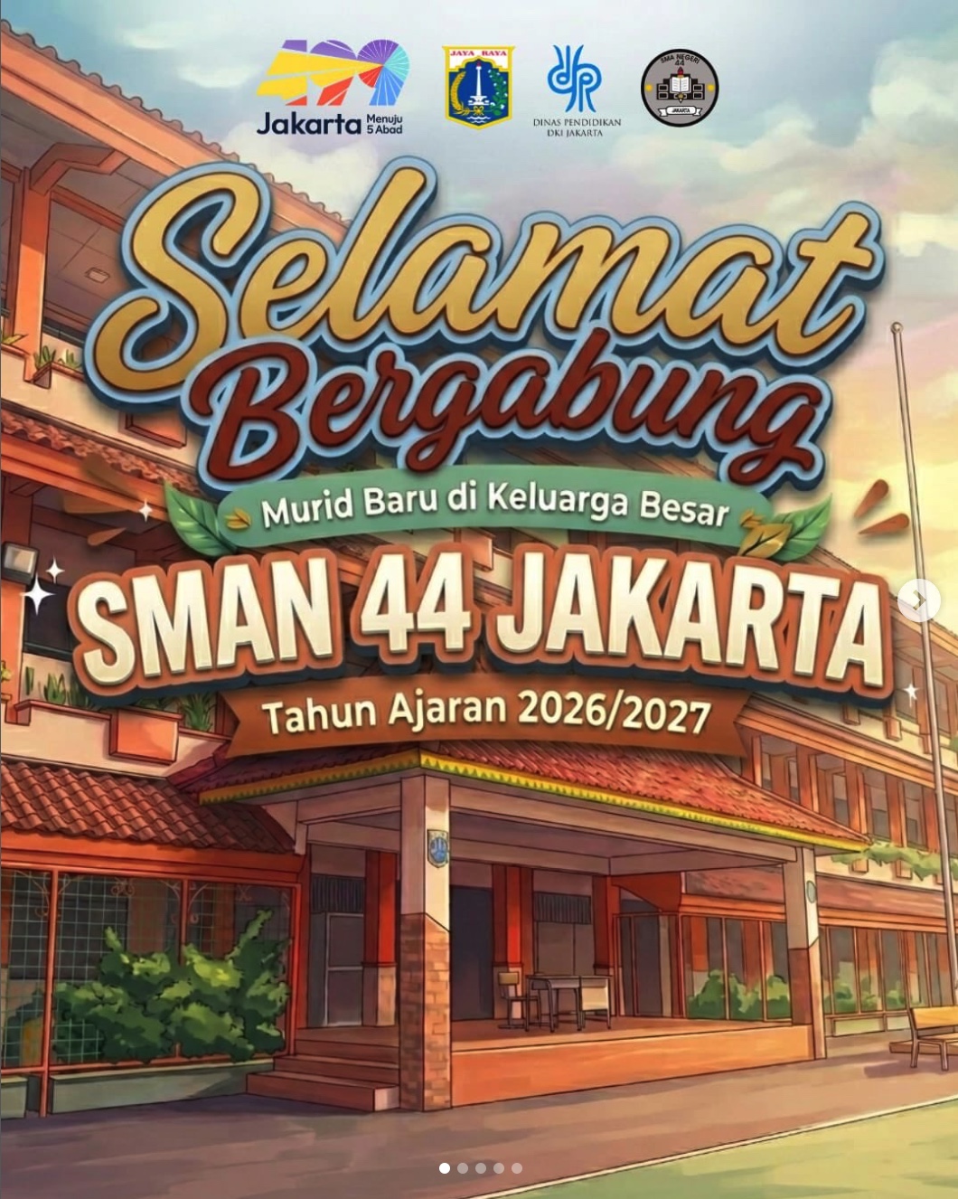 SELAMAT DATANG MURID BARU SMAN 44 JAKARTA